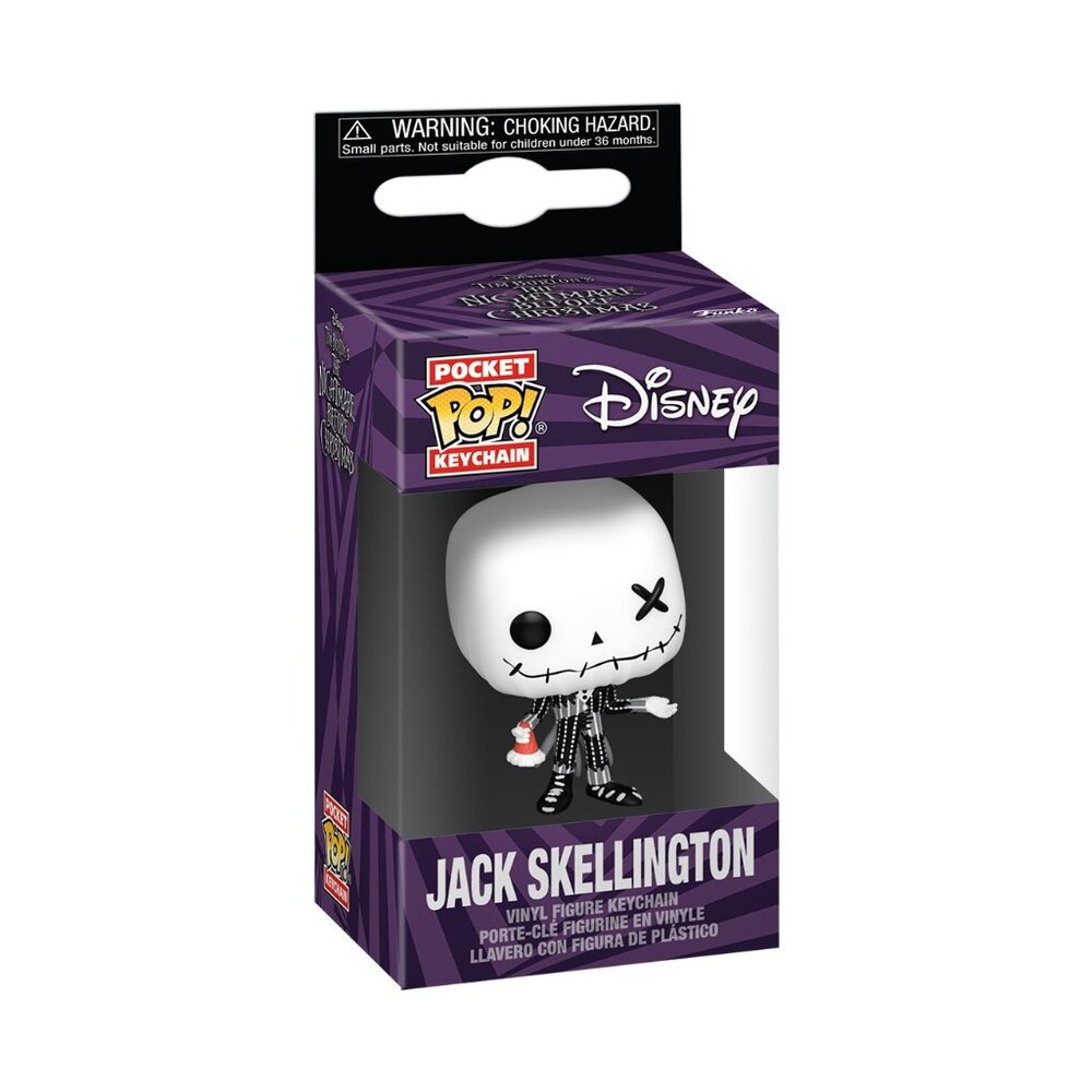Funko Pocket Pop! Keychain Disney Nightmare Before Christmas Patchwork Jack Skel